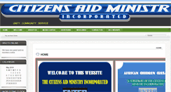 Desktop Screenshot of citizensaidministry.org